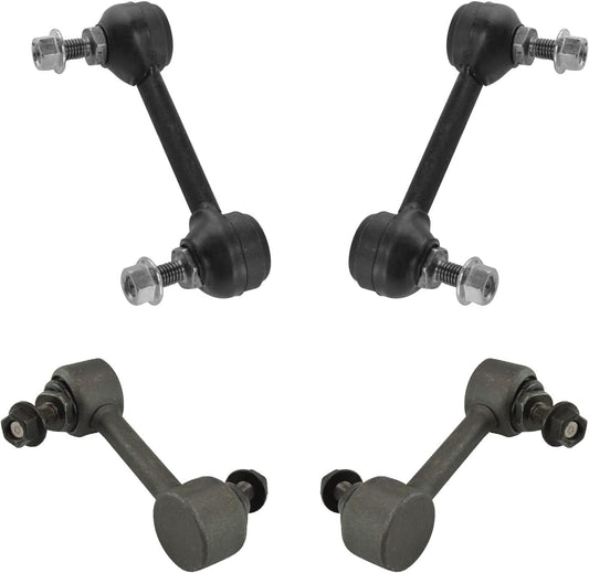 TRQ Front & Rear Sway Bar Stabilizer Link Set for Colorado