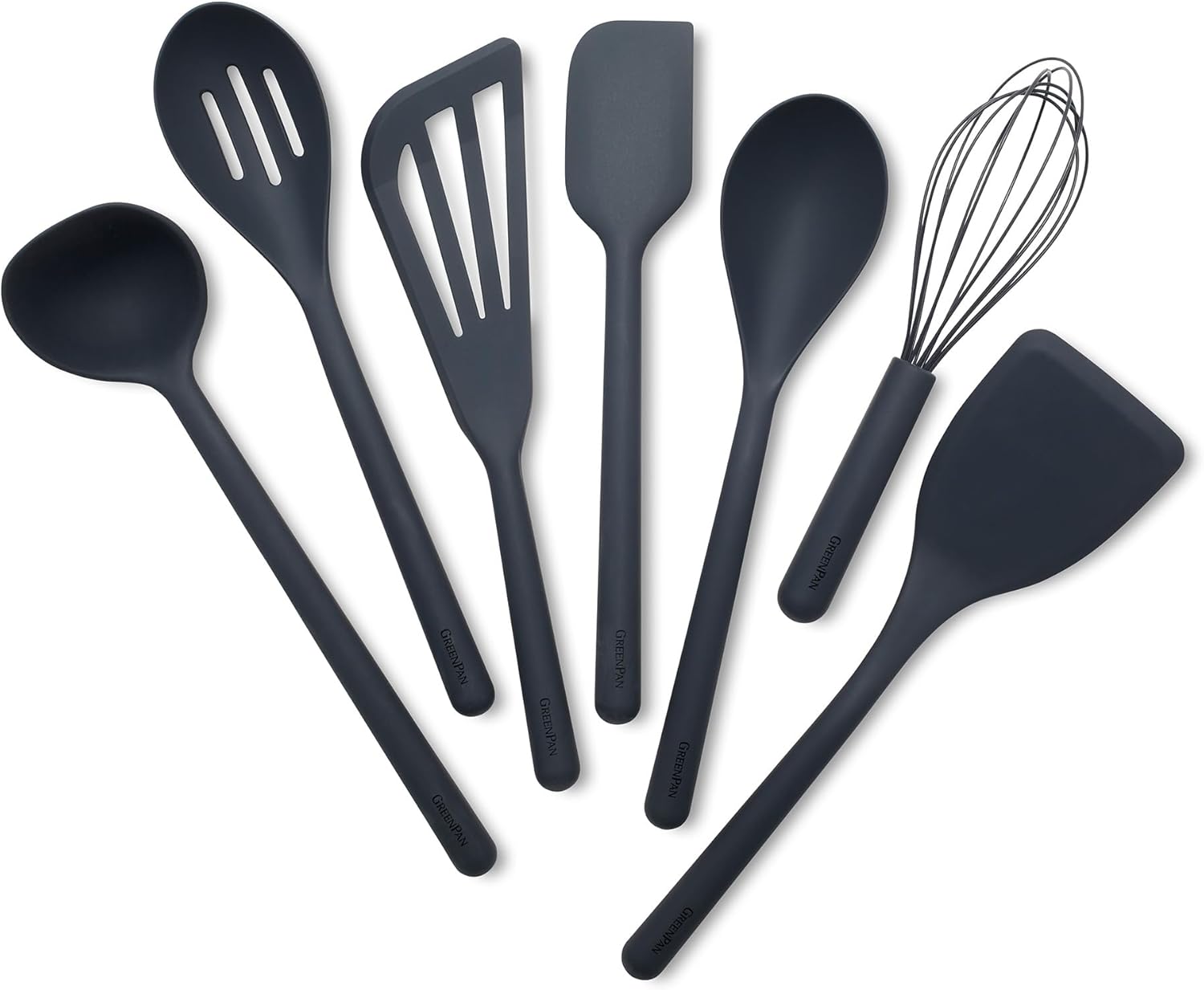 GreenPan Silicone Cooking Utensil Set: 7 Essential Kitchen Tools