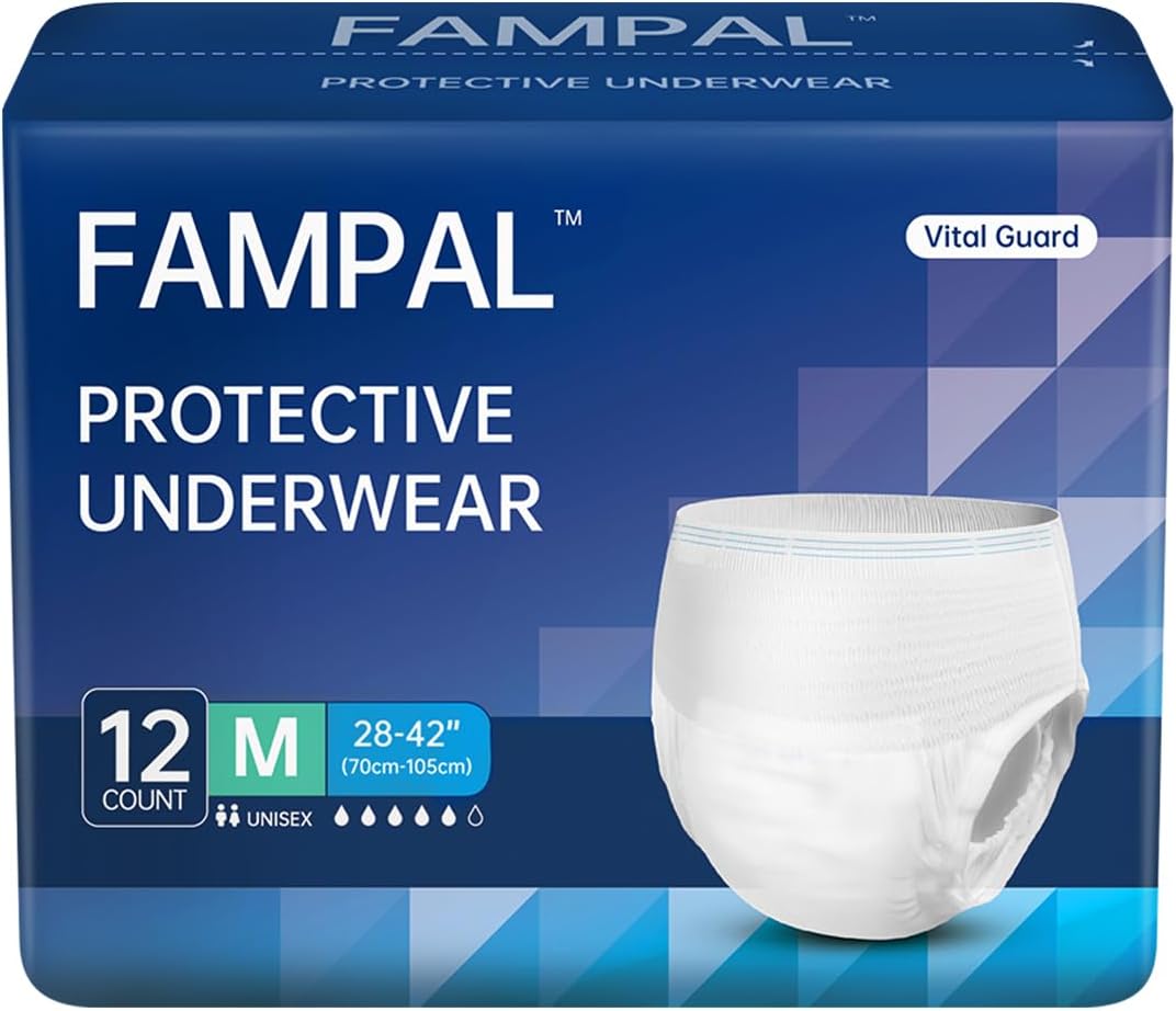 Vital Guard Overnight Incontinence Underwear - Maximum Protection