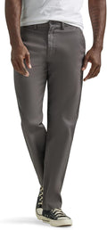Lee Mens Flat Front Relaxed Straight Pant - Comfortable Men's