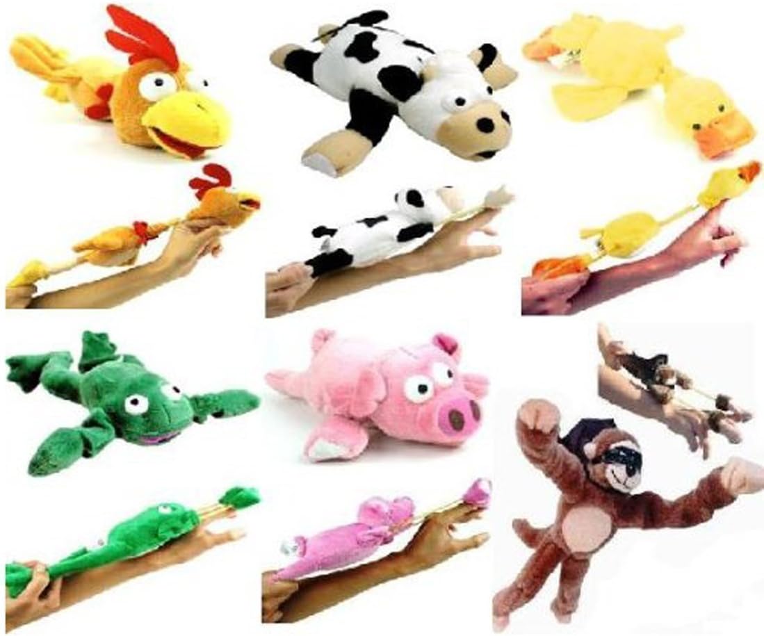 Flying Screaming Flingshot Plush Doll Toy for Fun Launching