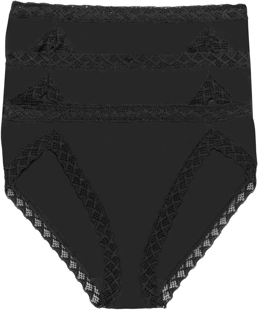 Natori Women's Bliss French Cut 3-Pack for Ultimate Comfort