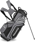 Henoty Lightweight 14-Way Golf Stand Bag - Ultimate Organization