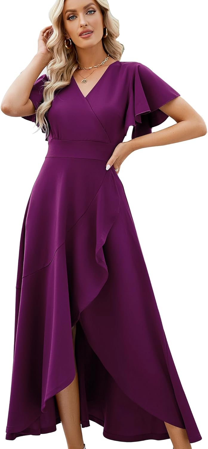 Elegant Long Black Formal Dresses for Women Evening Gowns