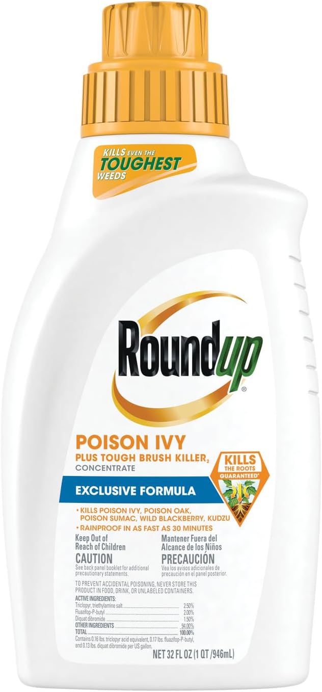 Roundup Poison Ivy Plus Tough Brush Killer2 Concentrate Review