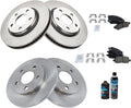 Front and Rear Brake Pad & Rotor Kit for 2005-08 LaCrosse/Grand Prix