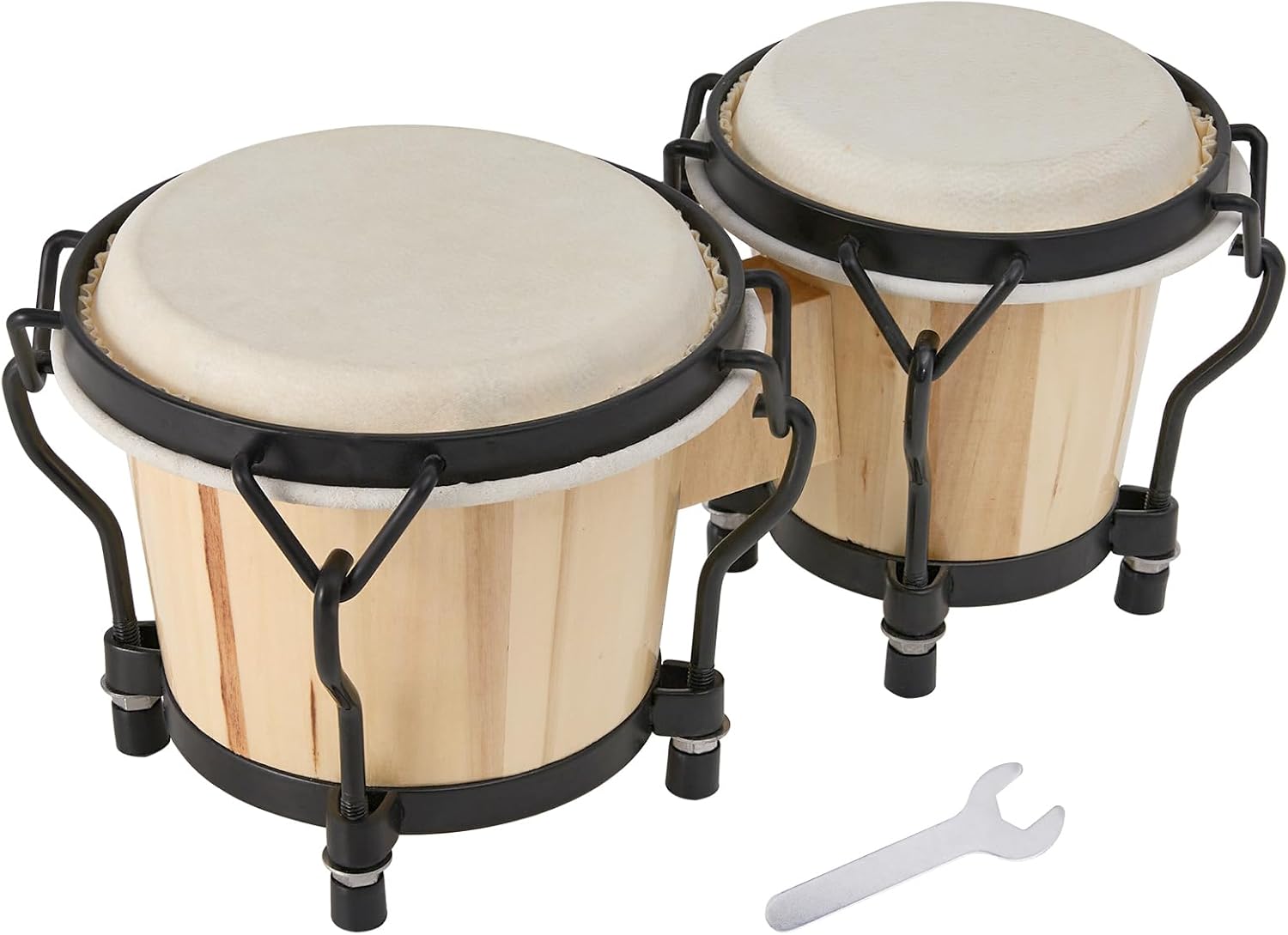 MUSICUBE Bongo Drum Set for Kids and Adults - Tunable Fun