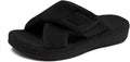 Women's Fuzzy Orthotic Arch Support Slippers - Plush Orthopedic Slide