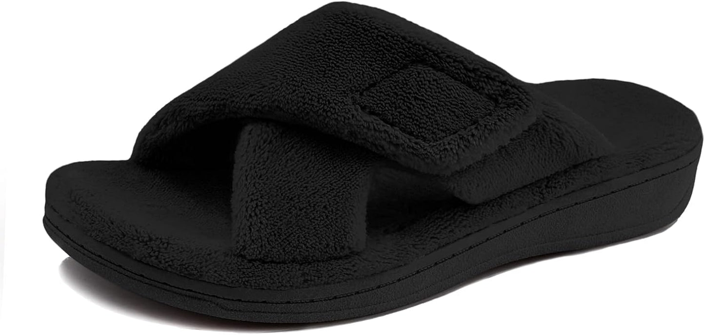 BCSTUDIO Women's Fuzzy Orthotic Arch Support Slippers Review