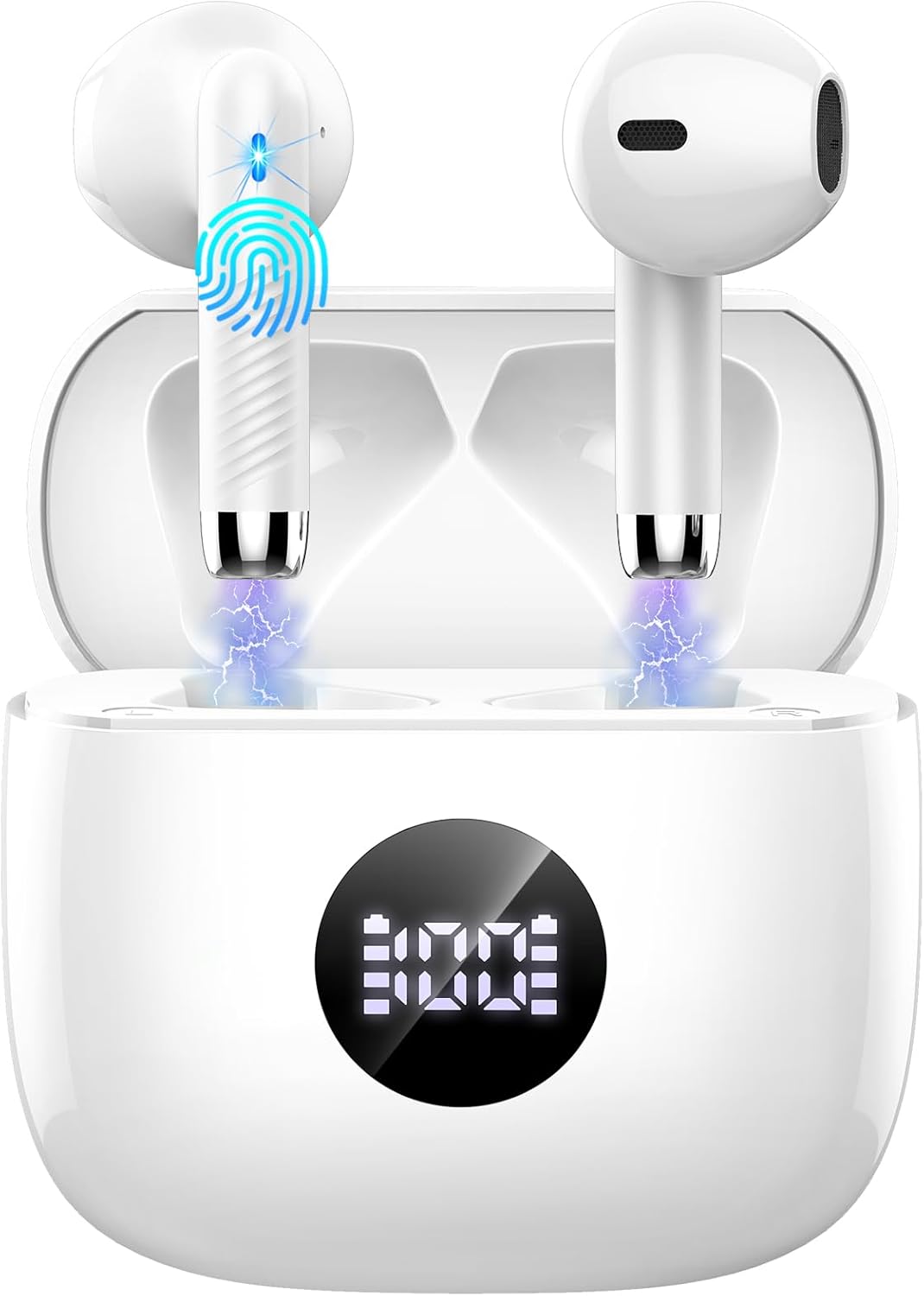 Jxrev Wireless 6D Stereo Earbuds IP7 Waterproof