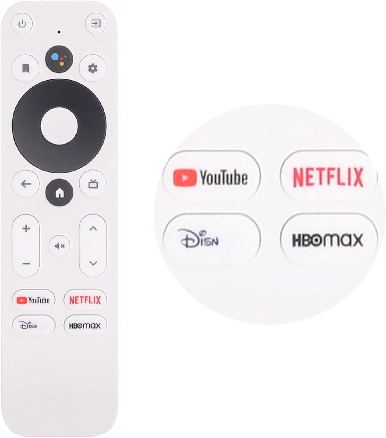 Smartby ONN Android TV Remote with Voice Control