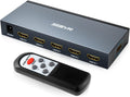 HDMI Switch 5x1 4K@30Hz HDMI Switcher 5 in 1 - IR Remote Control