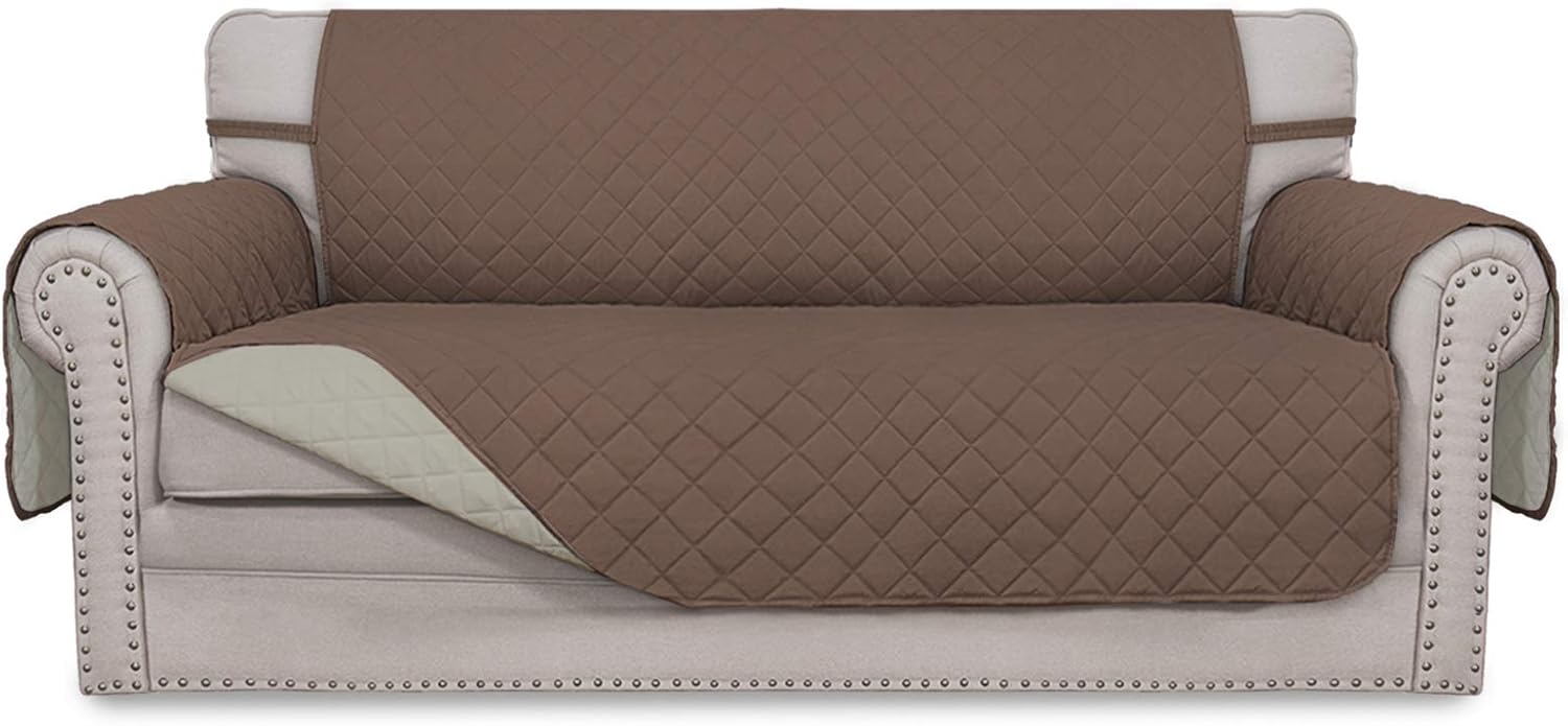 Easy-Going Reversible Loveseat Sofa Cover for Pets and Kids