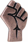 Civil Rights Copper Lapel Pin - 25 Pack Handcast Pewter