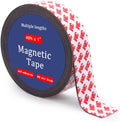 Magnetic Tape Strip Roll with 3M Adhesive Backing - Flexible 1in x