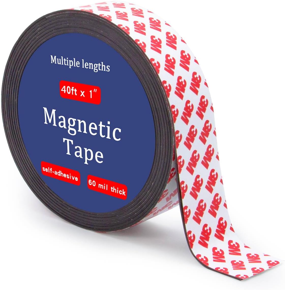 Magnetic Tape Strip Roll with 3M Adhesive for Easy Organization