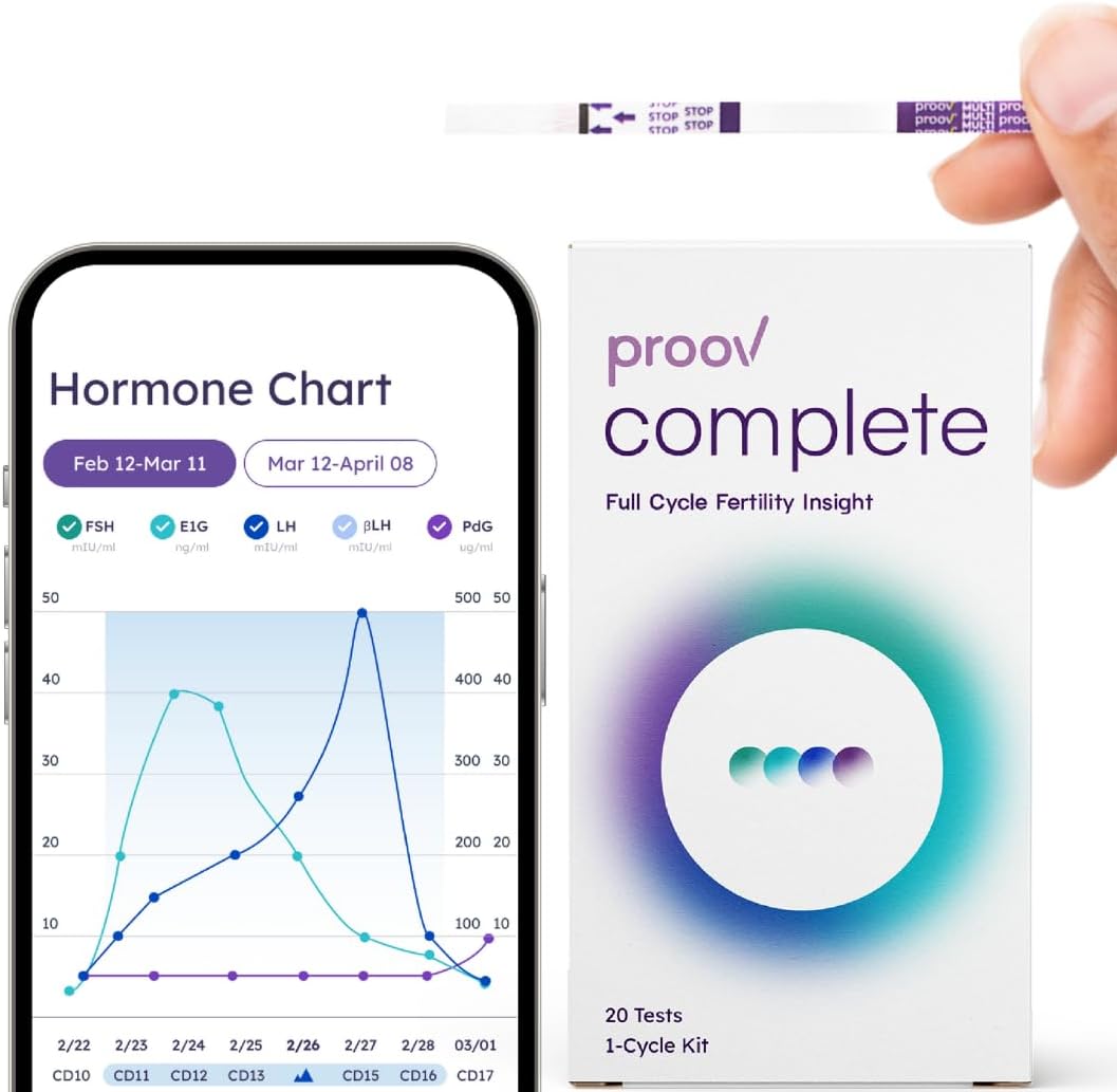 Proov Complete Fertility Monitor for Home Testing & Planning