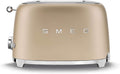 SMEG 2 Slice Toaster TSF01 - Retro 6-Setting Toaster
