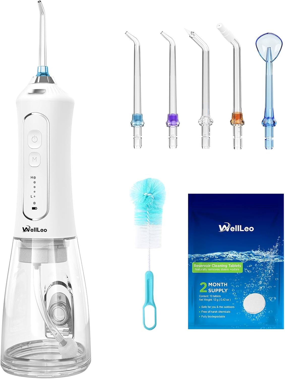 Water Flosser for Teeth - Cordless Dental Irrigator with 5 Modes