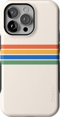 Casely iPhone 13 Pro Case Totally Groovy - Bold Protective Colorblock