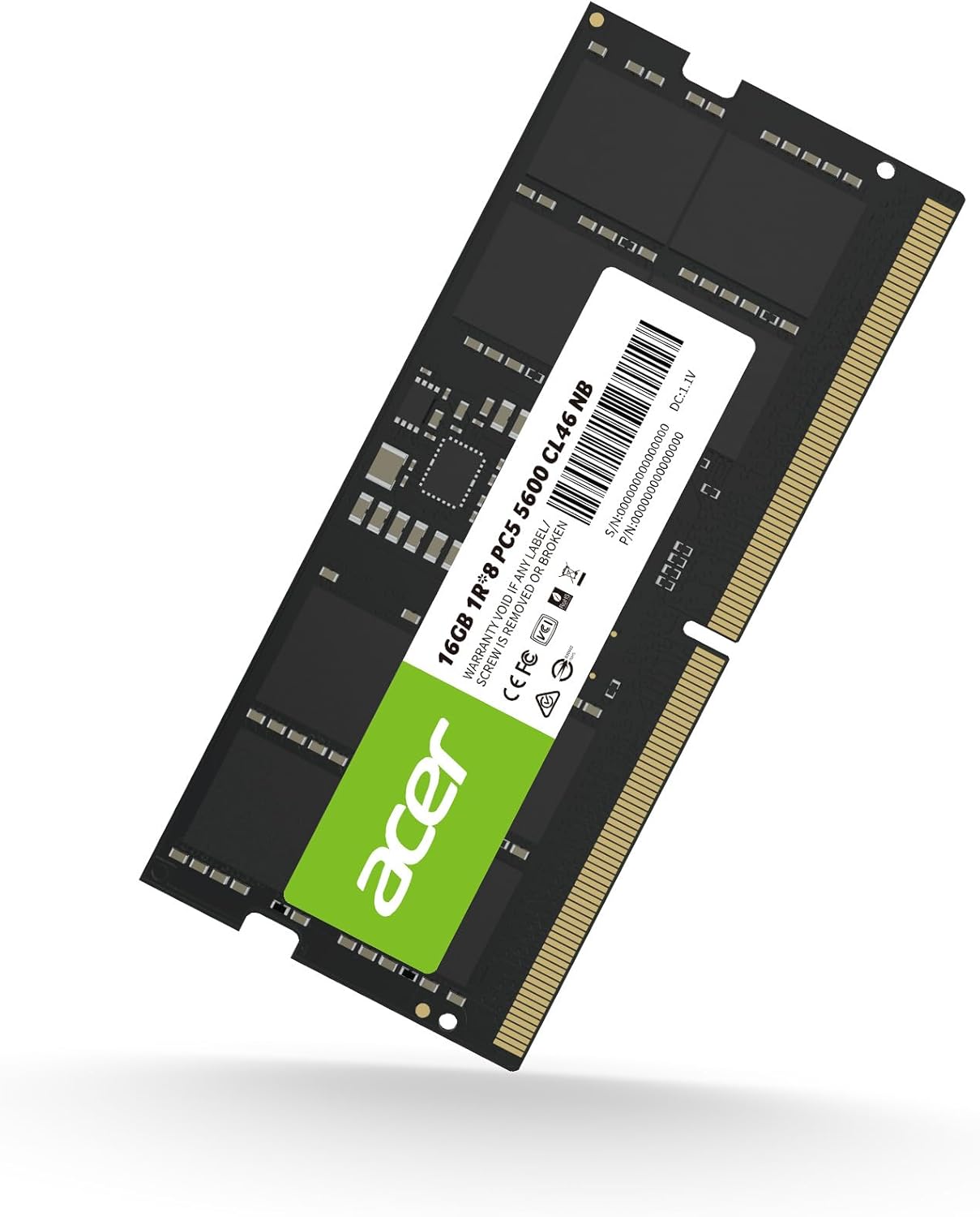 Acer SD200 DDR5 16GB RAM 5600 MT/s for Enhanced Performance
