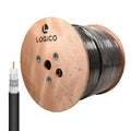 Best RG11 Coaxial Cable Tri Shield 14AWG Direct Burial 500ft - Weather