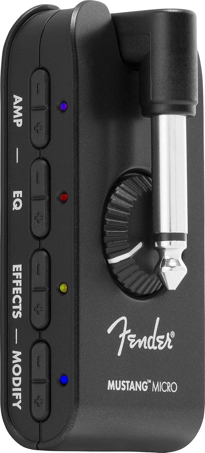 Fender Mustang Micro Headphone Amplifier for Musicians on the Go