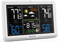 Newentor Weather Station Wireless Indoor Outdoor with Alerts
