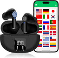 Real-time Translation Earbuds: 144 Languages, Ideal for Travel