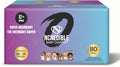 Newborn Overnight Baby Diapers 12+ Hour Use (Size 0, 80 Count)