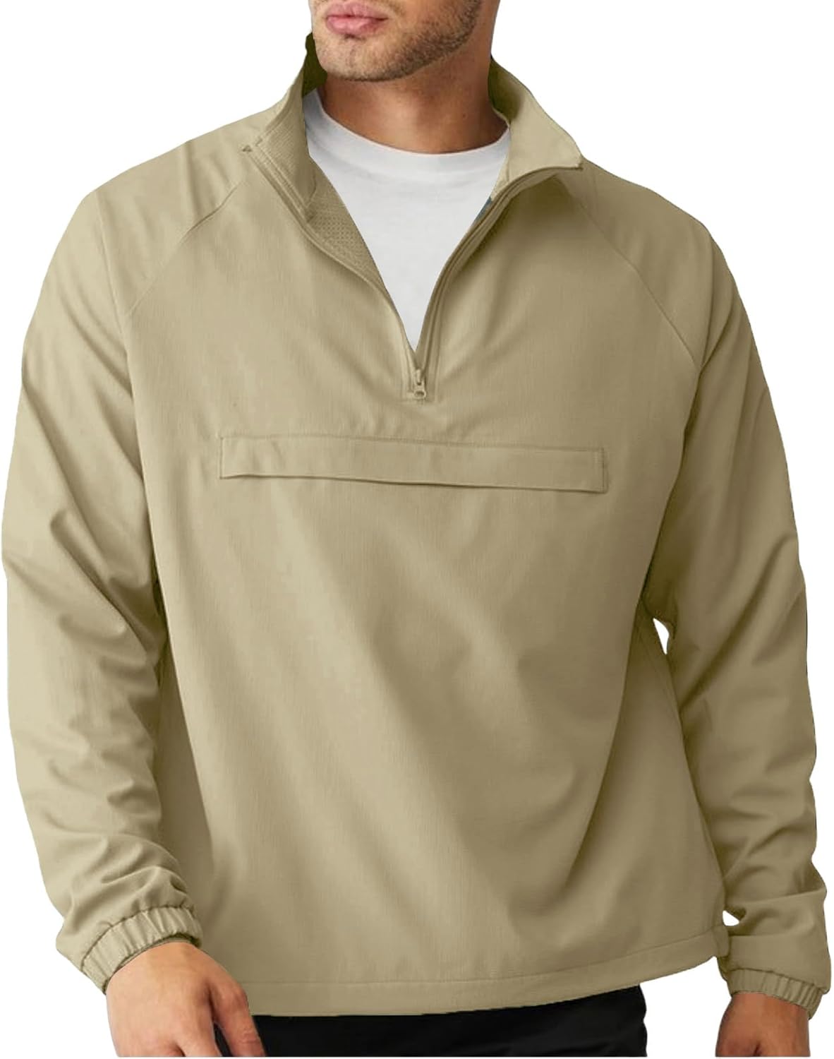 SEGANUP Men's Lightweight Quarter Zip Pullover for Golf & Hiking