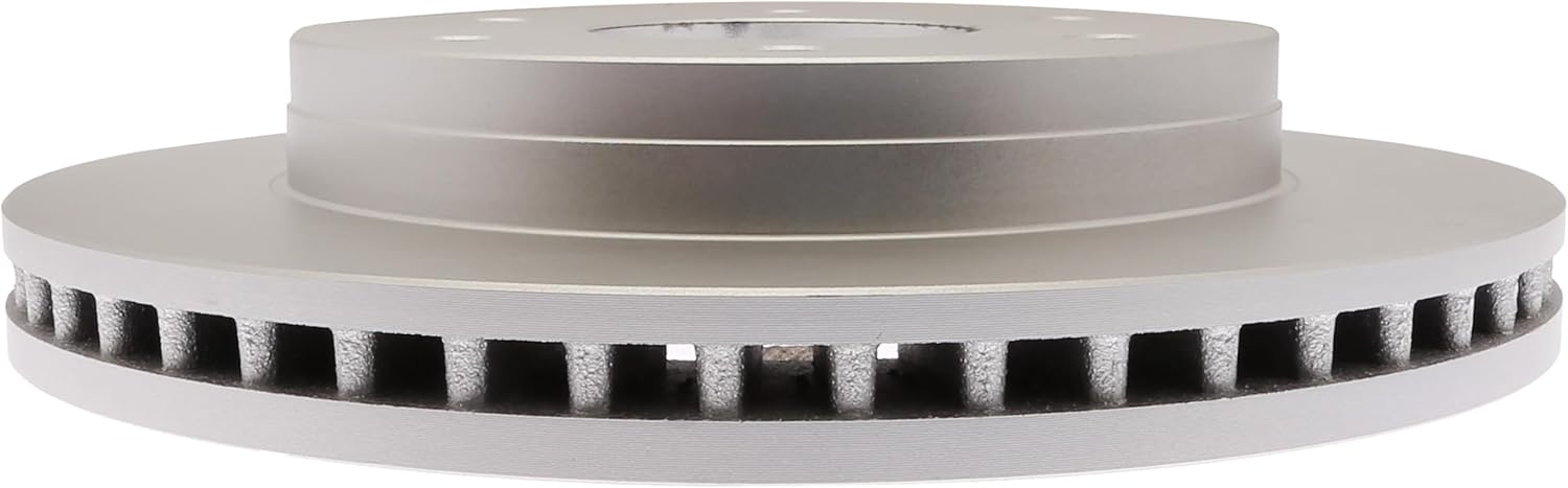 ACDelco Silver Coated Front Brake Rotor for Chevy and GMC Vehicles