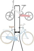 Vertical Bike Rack Garage Storage - Free Standing Gravity Stand