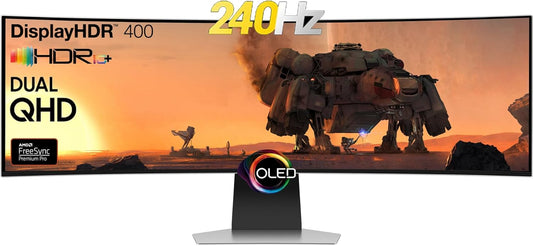SAMSUNG 49 OLED Gaming Monitor - 240Hz Refresh Rate