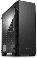 Zalman S3 ATX Mid-Tower PC Case - Acrylic Side Panel, 3x Fans
