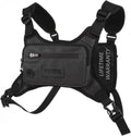 MVRK Water Resistant Chest Pack Running Vest - Reflective Safety Fit