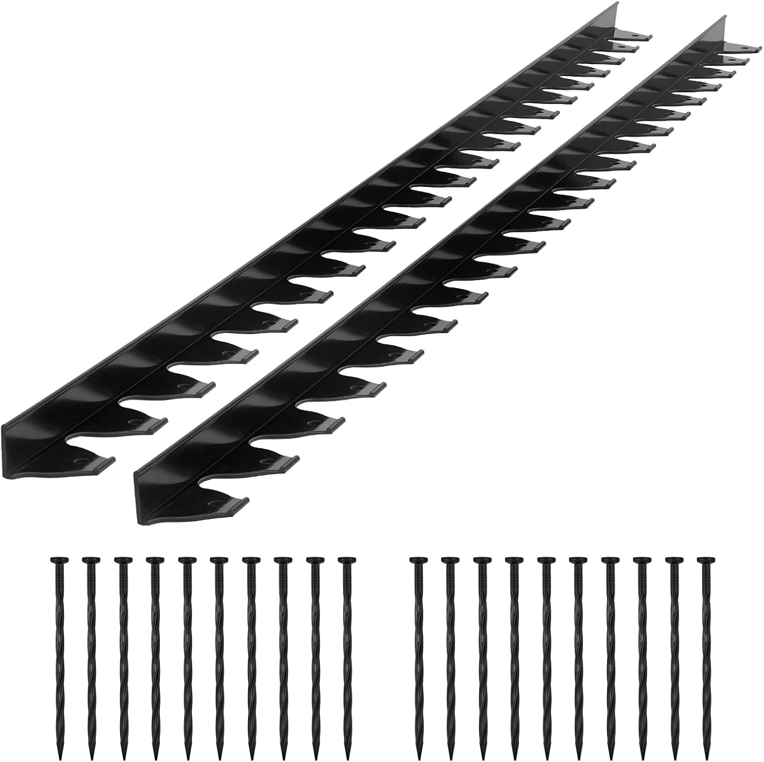VEVOR Landscape Edging Border: Durable Plastic Garden Edging