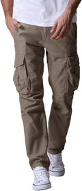 Match Men's Casual Wild Cargo Pants Outdoors Work Wear - Durable side