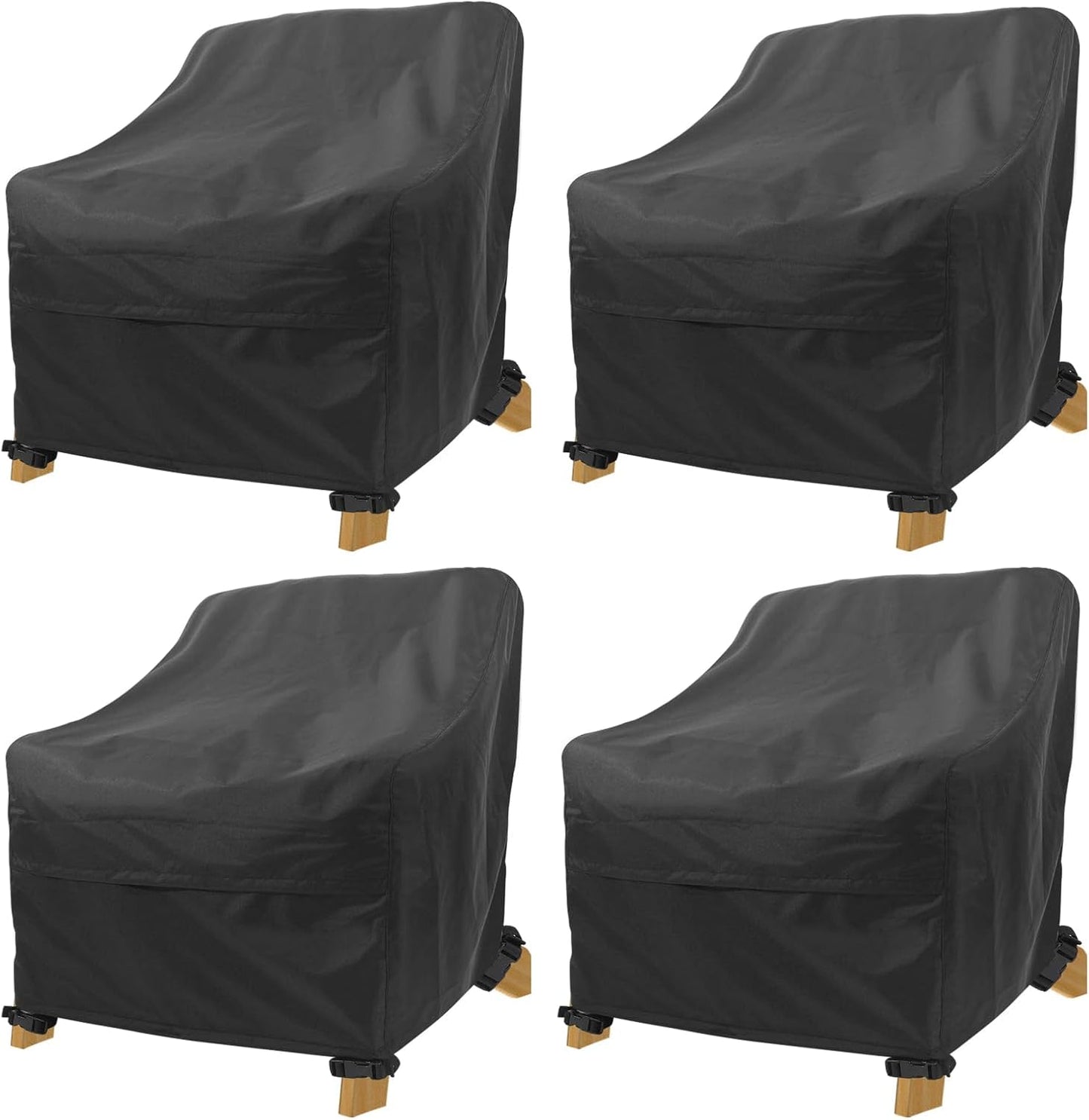 Adirondack Chair Covers 4 Pack - Waterproof Outdoor Protection