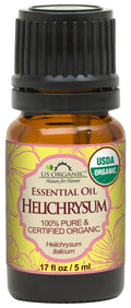 US Organic Helichrysum Essential Oil 5 ml - Pure Organic Skin Elixir