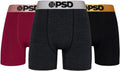 PSD Men's Mid Length Boxer Briefs - Breathable 5 in Inseam Fit Shoes