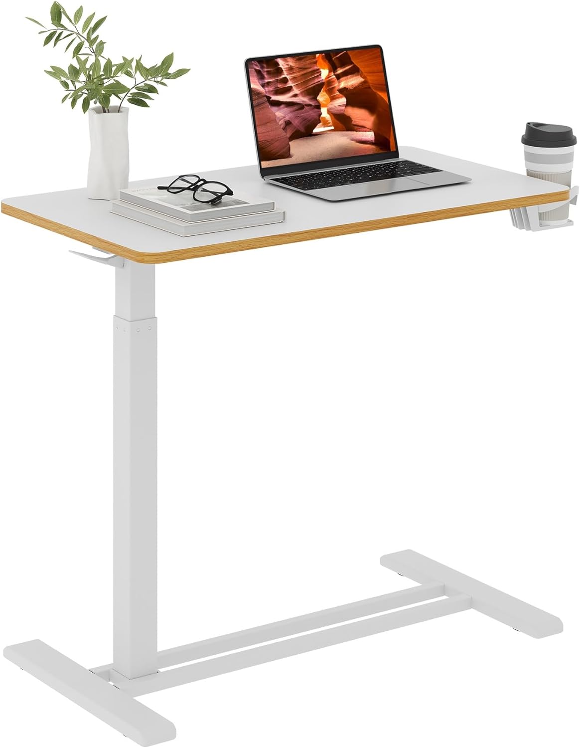 Medical Overbed Adjustable Bedside Table for Home and Hospital
