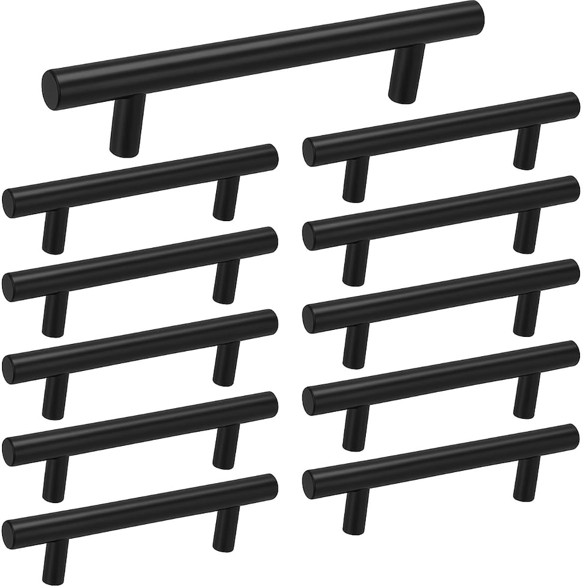 5 Inch Cabinet Pulls in Matte Black for Modern Kitchen Upgrade