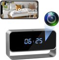 Clock Camera Full HD 1080P WiFi Camera - Mini Wireless Nanny Cam
