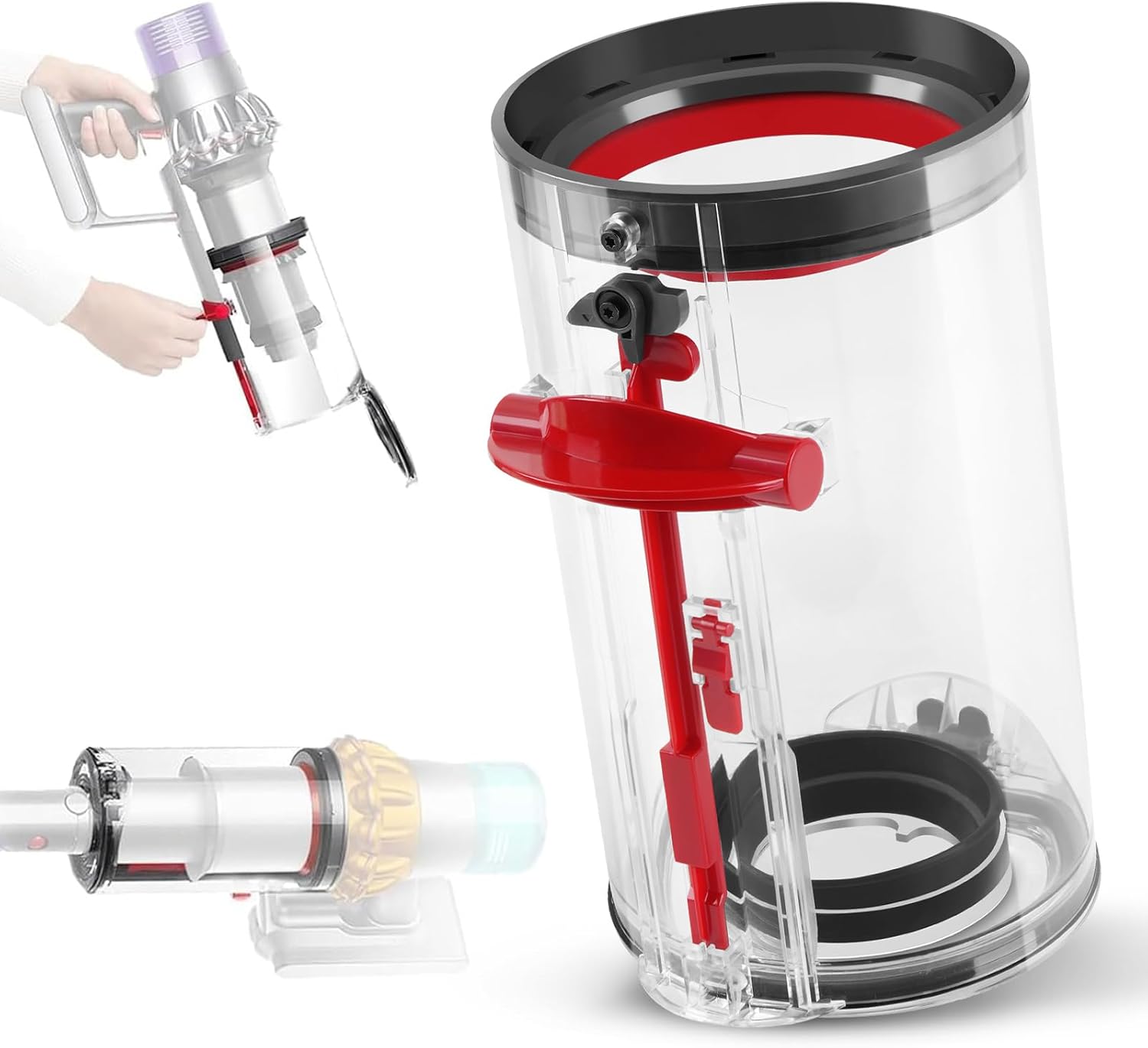 V11 V15 Compatible Vacuum Bin Replacement by Qygba