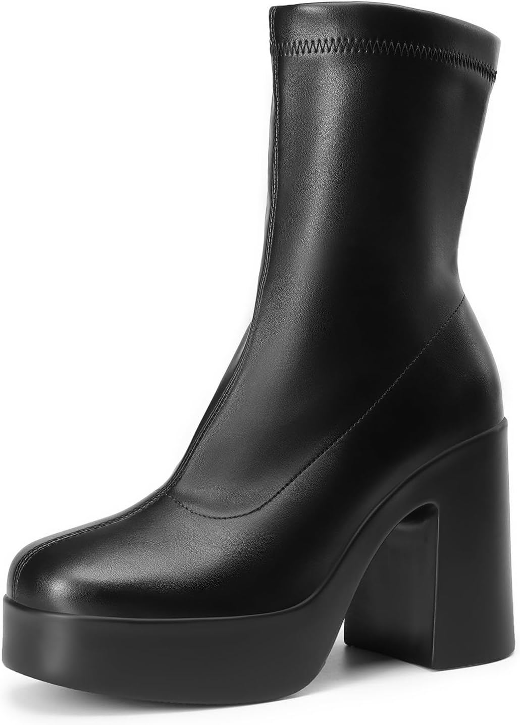 DREAM PAIRS Women's Platform Gogo Ankle Boots for Stylish Looks