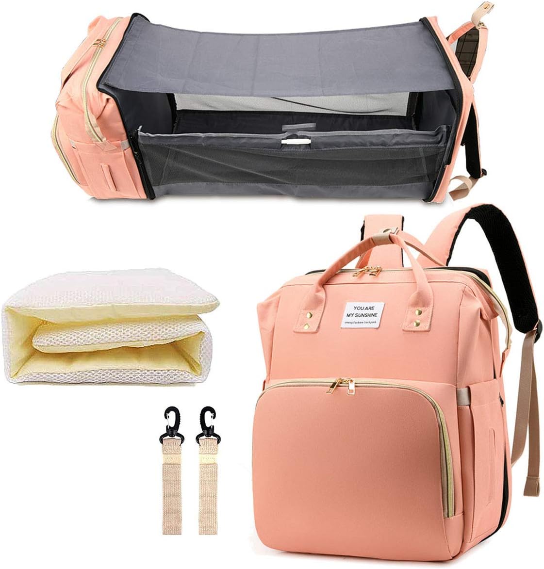 Diaper Bag Backpack with Changing Station for Busy Parents
