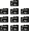 Micro Center 64GB Class 10 MicroSDXC 10-Pack - Reliable Full HD