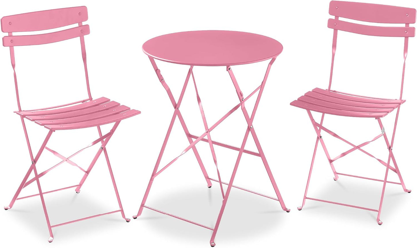 Best Choice Products 3-Piece Bistro Set for Outdoor Spaces