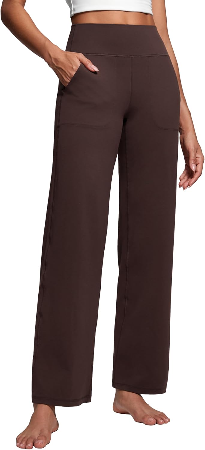 CRZ YOGA Womens Butterluxe High Waist Wide Leg Pants Review